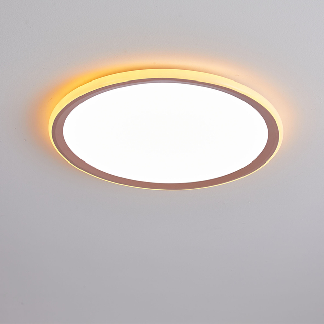 The inner and outer ring of the ceiling lamp uses LED lamp beads as the light sourceAP8019-2