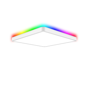 Square ceiling light RGB backlight white